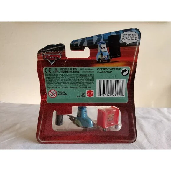 2010 Disney Pixar Cars Skyline Lenticular PIT CREW MEMBER GUIDO #34 New - Picture 4 of 10